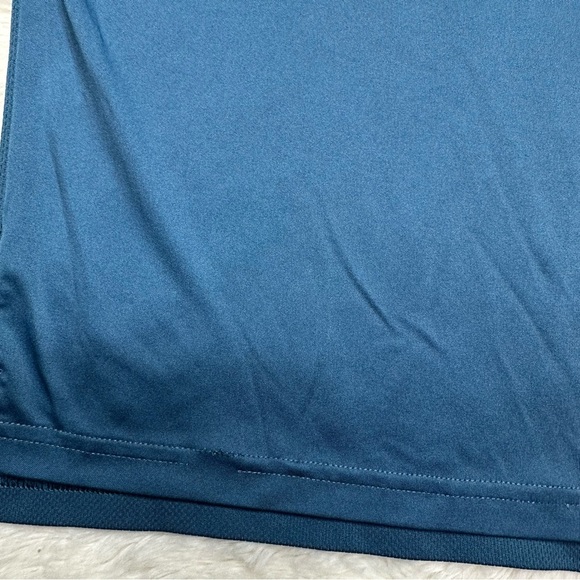 Under Armour T-Shirt Blue/Black/Green Size 6 - Picture 4 of 16